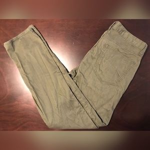 Banana Republic Khakis Olive 31Wx32L